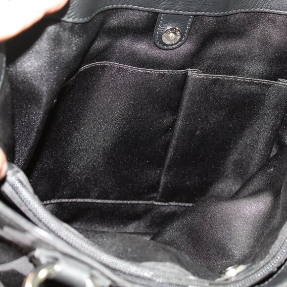 Black Coach Campbell Signature Carryall Purse - LIKE NEW - Picture 8 of 14